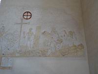 France, Ain, Le Plantay, Eglise, Peinture murale, Danse macabre, Les 3 morts.jpg